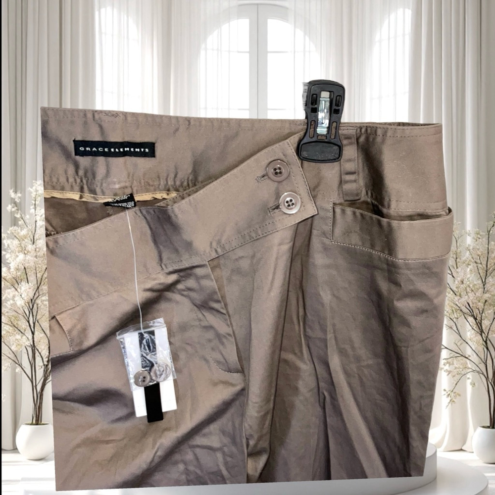 Grace Elements New W Tag (Missing Button) Chocola… - image 5